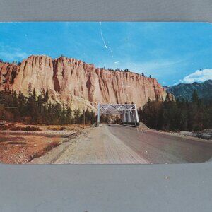 Vintage Postcard - The Hoodoos Dutch Creek Canada - Donaldson's Studio